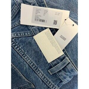 CLOSED $298 made in Italy Denim Jean Organic Cotton. BLUE size 24 NWT